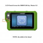 LCD Touch Screen Replacement for OBDSTAR Key Master G3 Tablet